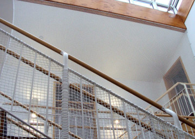 Schutznetze Kindergarten Treppe